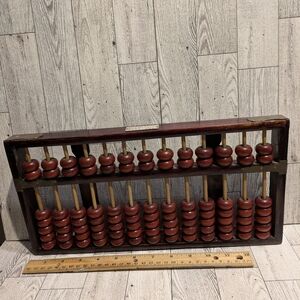 Diamond Supply Co. Red Wooden Abacus